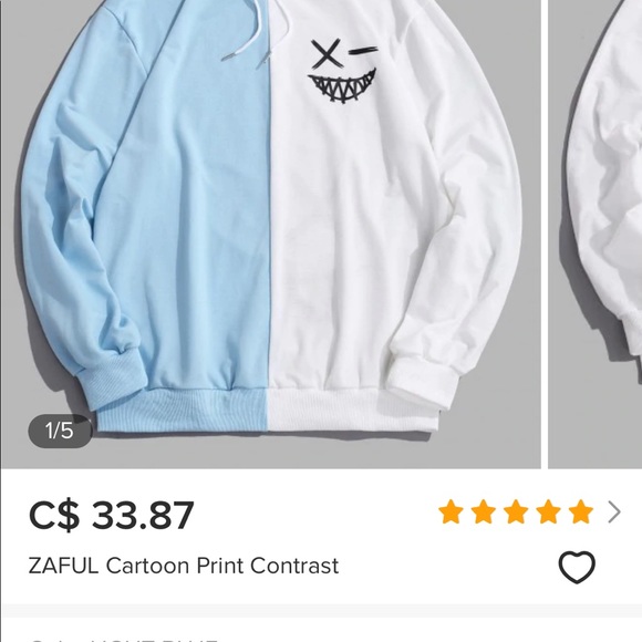 Men’s hoodie - Picture 3 of 3